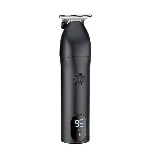 HKM-381715 LCD Display Electric Clipper with Stainless Steel Blades and Dual Charging Mode