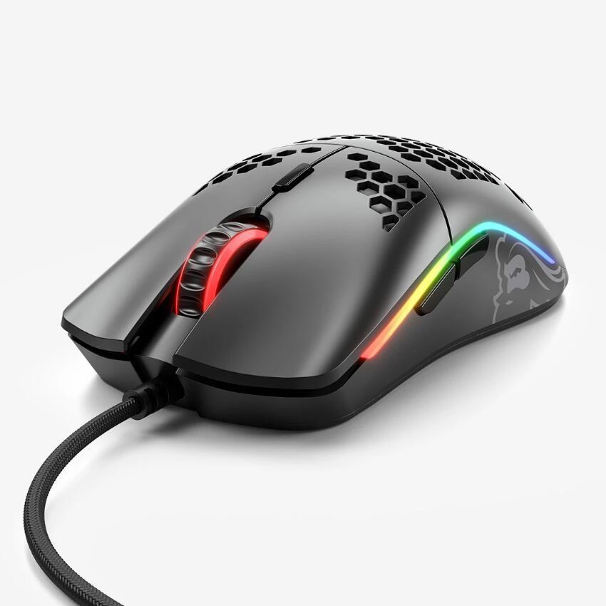 HKM-381715 Lightweight Hollow Optical Gaming Mouse with Adjustable DPI and 6 Keys - USB Wired, Multiple Color Options