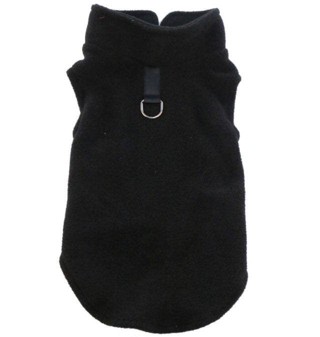 HKM-3817277 Cozy Casual Dog Clothes in Pink, Brown, Green, and Purple - Sizes S to 2XL