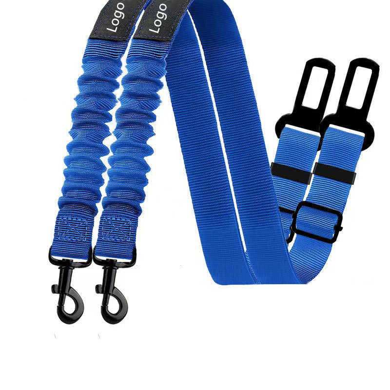 HKM-3817405 Adjustable Pet Seat Belt with Hand Holding Rope for Car Travel