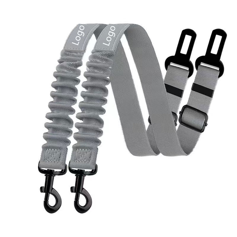 HKM-3817405 Adjustable Pet Seat Belt with Hand Holding Rope for Car Travel