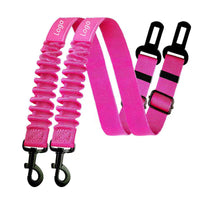 HKM-3817405 Adjustable Pet Seat Belt with Hand Holding Rope for Car Travel