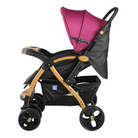 HKM-381843 High Landscape Multi-Functional Folding Baby Stroller with Two-Way Portability and Storage Basket