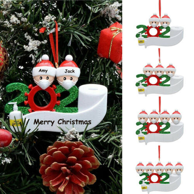 HKM-382099 Snowman Christmas Tree Hanging Pendant in Resin – Available in Multiple Port Options