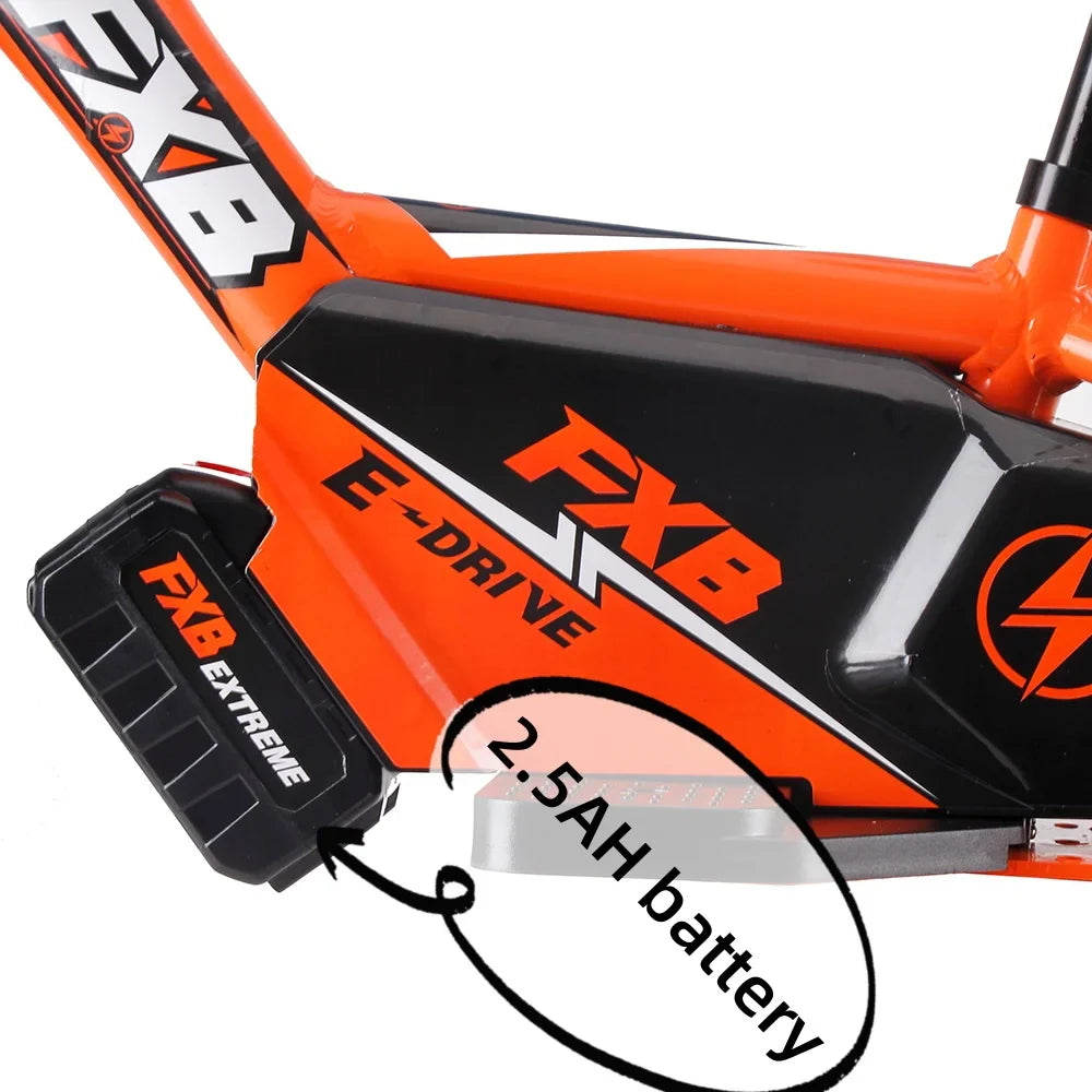 HKM-382227 Electric Bicycle for Kids with 36V Battery, 250W Motor, 12-Inch Wheels, Lightweight Aluminum Frame, Balance Design