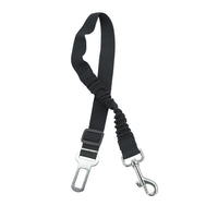 HKM-3823165 Adjustable Retractable Safety Belt Pet Leash - Elastic Polyester Design for Secure Pet Travel