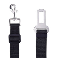 HKM-3823165 Adjustable Retractable Safety Belt Pet Leash - Elastic Polyester Design for Secure Pet Travel