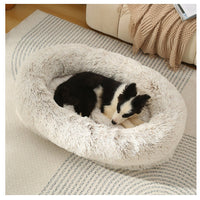 HKM-3823421 Large Removable and Washable Plush Pet Bed in Multiple Colors