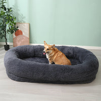 HKM-3823421 Large Removable and Washable Plush Pet Bed in Multiple Colors