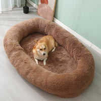HKM-3823421 Large Removable and Washable Plush Pet Bed in Multiple Colors