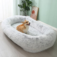 HKM-3823421 Large Removable and Washable Plush Pet Bed in Multiple Colors