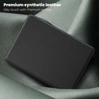 HKM-382355 Black PU Kickstand Cover for MacBook Air 13.6 (Model M2 A2681/M3 A3113)