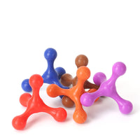 HKM-3824829 Durable Silicone Chew Toy for Small to Medium Dogs - Teething Relief & Dental Care
