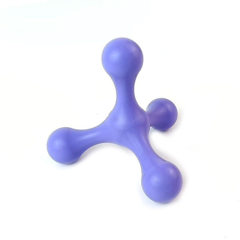 HKM-3824829 Durable Silicone Chew Toy for Small to Medium Dogs - Teething Relief & Dental Care