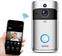 HKM-382483 Smart Wireless Video Doorbell with HD Resolution and Two-Way Audio