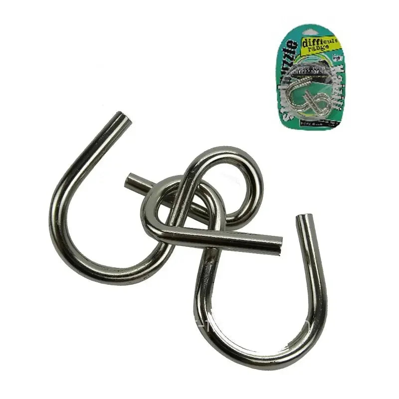 HKM-382611 Mini Metal Wire Puzzle Toy for Kids Ages 2-4, Educational DIY Cartoon Design, ICTI Certified