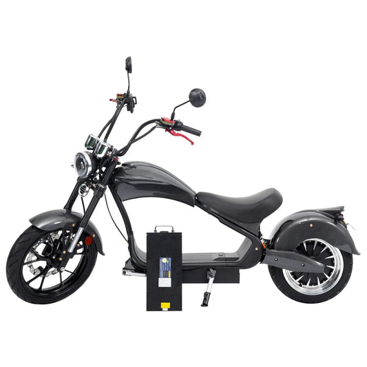 HKM-382739 Electric Motorcycle Scooter for Adults - 60V, 40-60 km/h, Touring Style