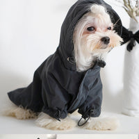 HKM-3827773 Reflective Waterproof Dog Hoodie Windbreaker for All Seasons - Soft, Warm, and Breathable