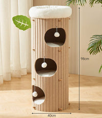HKM-3828413 Cat Scratch Board Felt Nest for Cats - Wine Red & Camel Variants, Multi-layer Options Available