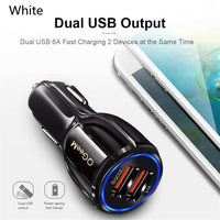HKM-382867 Smart Car Charger with USB Interface, 24V Input, 5V/9V/12V Output, 1800mA Charging Current