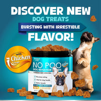HKM-3829181 No Poo Chews for Dogs - Digestive and Gut Health Supplement, Soft Chews to Discourage Stool Eating, 180 Count