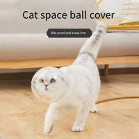 HKM-3830589 Breathable Cat Muzzle for Grooming and Bathing - Anti-Bite Protective Hood for Small Pets