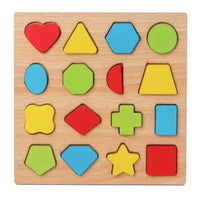 HKM-383251 3D Wooden Alphabet and Number Puzzle for Kids - Montessori Educational Activity Toy