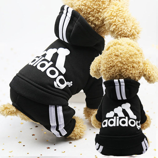 HKM-3833277 Stylish Thickened Winter Dog Clothes for Small Breeds - Available in Multiple Colors and Sizes