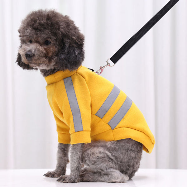 HKM-3834173 Reflective Polyester Sweater for Dogs and Cats – Bright Colors, Multiple Sizes Available