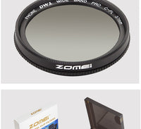 HKM-383507 37mm Ultra-Thin CPL Polarizer External Lens for Mobile Devices