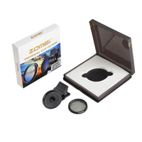 HKM-383507 37mm Ultra-Thin CPL Polarizer External Lens for Mobile Devices