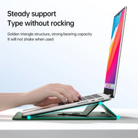 HKM-383507 Leather Laptop Sleeve with Stand for MacBook Air & Pro (14-15 Inch)