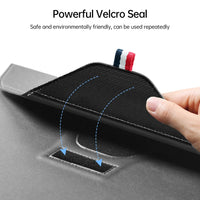 HKM-383507 Leather Laptop Sleeve with Stand for MacBook Air & Pro (14-15 Inch)