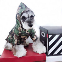 HKM-3835453 Waterproof Camouflage Dog Raincoat for All Sizes ¨C Windproof & Snowproof Design