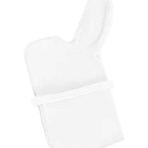 HKM-3835709 Soft and Thick Coral Fleece Dog Bath Towel - Wearable Bathrobe in Blue, Yellow, Pink, or White