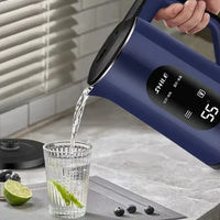 HKM-383571 1500W Stainless Steel Electric Kettle with 3.0L Capacity and Automatic Shut-Off for Home and Outdoor Use