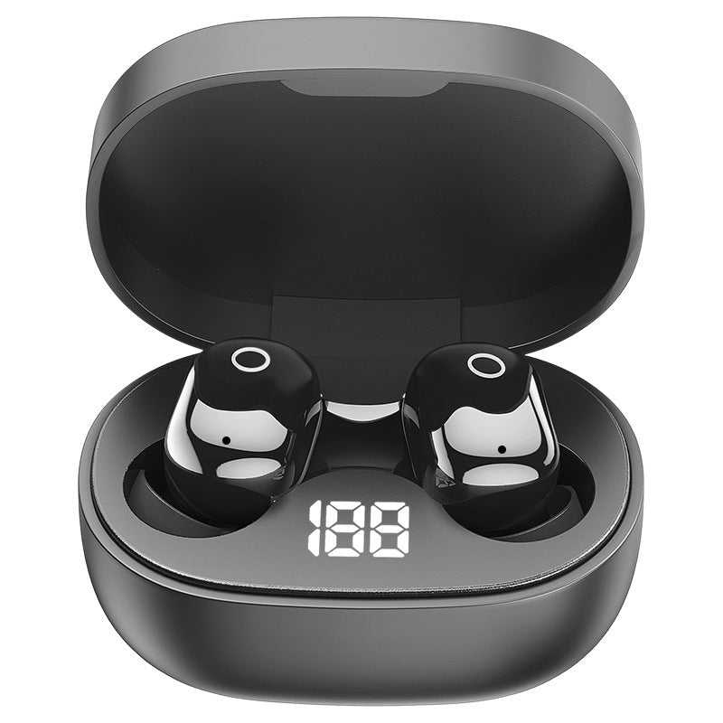 HKM-383635 Bluetooth Wireless Headset with 10M Range, Stereo Sound, and Intelligent Power Display