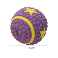 HKM-3837501 Pet Sounding Ball Toy in Various Sizes and Designs