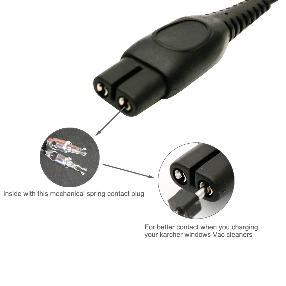 HKM-383827 5.5V Charger for Karcher Vacuum Cleaner - New, 110-240V Compatible