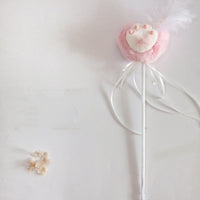 HKM-3839677 Cat Toy Stick with Bell, Feather Tassel & Bite Resistant Fur Ball - Multiple Colors Available