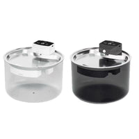 HKM-3840701 Stainless Steel Wireless Cat Water Fountain with Automatic Recirculation - 3L Large Capacity