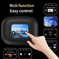 HKM-384147 Compact Wireless Bluetooth Earphones with Noise Reduction and Touch Control