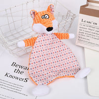 HKM-3842109 Bite-Resistant Velvet Fox Elephant Plush Toy for Cats and Dogs - Boredom Relief