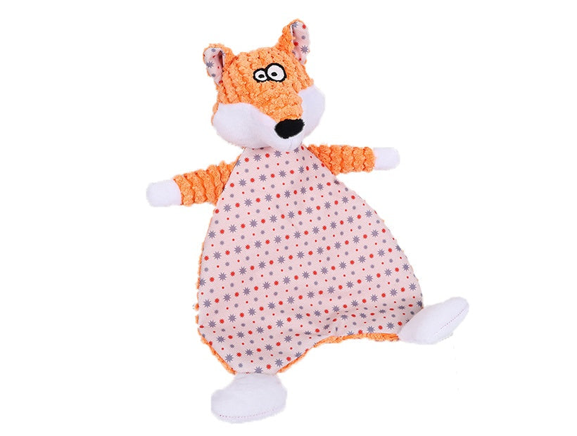 HKM-3842109 Bite-Resistant Velvet Fox Elephant Plush Toy for Cats and Dogs - Boredom Relief