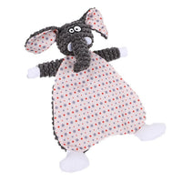 HKM-3842109 Bite-Resistant Velvet Fox Elephant Plush Toy for Cats and Dogs - Boredom Relief