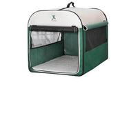 HKM-384275 Composite Cloth Pet Tent - Breathable & Mosquito-Proof, Available in Green & Pink, Sizes S to XL