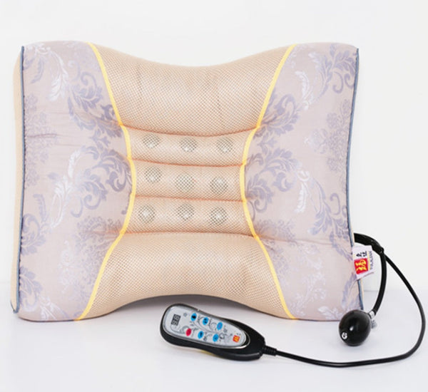 HKM-384403 Heated Adjustable Inflatable Cervical Pillow for Neck Support and Massage