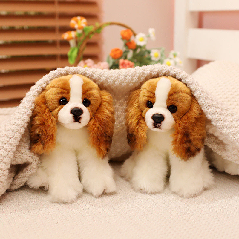 HKM-3844285 Beagle Plush Toy Simulation Doll – Cute Companion for Elderly & Children, 20cm