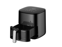 HKM-384531 Adjustable Thermostat Electric Air Fryer with Non-Stick Surface, 80-200℃ Temperature Control