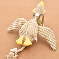 HKM-3845437 Plush Duck Sound Toy for Dogs - 25 x 31 cm, Soft Short Plush Material